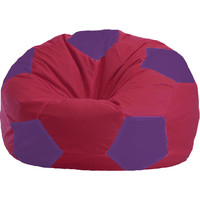 Кресло-мешок Flagman Мяч М1.1-453 (бордовый/фиолетовый)