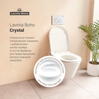 Унитаз подвесной Lavinia Boho Smart V-Clean 3359102R