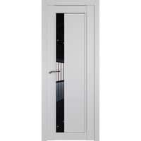 Межкомнатная дверь ProfilDoors 2.71U L 60x200 (манхэттен/стекло черный триплекс)