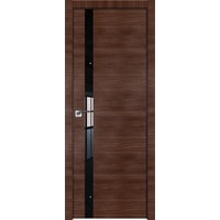Межкомнатная дверь ProfilDoors 6Z 90x200 (малага черри кроскут/стекло черный лак)