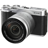 Беззеркальный фотоаппарат Fujifilm X-A2 Double Kit 16-50mm + 50-230mm Silver