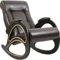Кресло-качалка Комфорт 4 (венге/dundi 108)