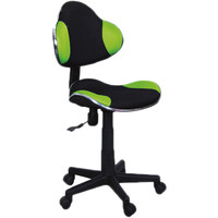 Офисный стул Signal Q-G2 черно-зелёный