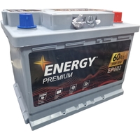 Автомобильный аккумулятор Energy Premium EP602 (60 А·ч)