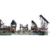 Сборная модель Умная Бумага Волшебные Королевства 01. 581 Городские руины