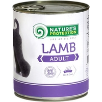 Консервированный корм для собак Nature's Protection Adult Lamb 0.8 кг
