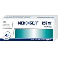 Препарат для лечения заболеваний нервной системы Белмедпрепараты Мексибел, 125 мг, 30 табл.