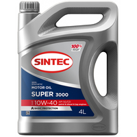 Моторное масло Sintec Super 3000 10W-40 SG/CD 4л