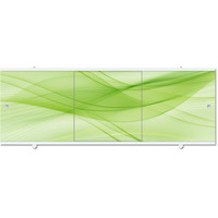 Фронтальный экран под ванну Метакам Премиум А 148 (зеленый)