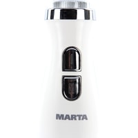 Погружной блендер Marta MT-1563 (белый жемчуг)