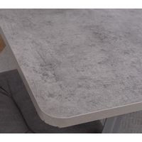Кухонный стол Домотека Гамма ПР (серый бетон/серый/96)