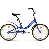 Детский велосипед Forward Scorpions 20 1.0 2022 (синий/серебристый)