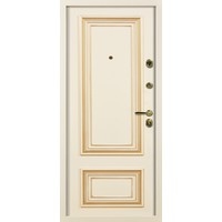 Металлическая дверь Стальная Линия Поло для квартиры 100 (белый)