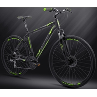 Велосипед LTD Crossfire 850 (черный/зеленый, 2019)