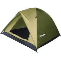 Треккинговая палатка KingCamp Family Fiber KT3073 (зеленый)