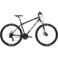 Велосипед Forward Sporting 27.5 2.0 D р.19 2023 (черный/белый)