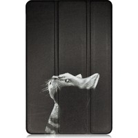 Чехол для планшета JFK Smart Case для Realme Pad Mini (кот)