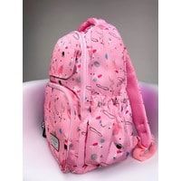 Школьный рюкзак Hengde Lucky Day Космос (розовый)