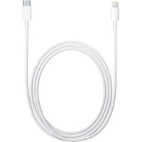 Кабель Apple USB 2.0 Type-C - Lightning (1 м, белый)