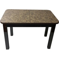 Кухонный стол Solt Мила 1 (умбрия/ноги квадратные черные)