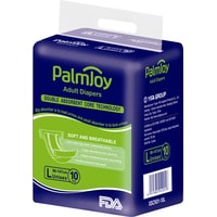 Подгузники для взрослых Palmjoy Double Absorbent L (10 шт)