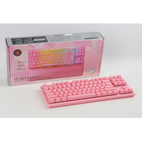 Клавиатура Razer Huntsman V2 TKL (розовый, Razer Opto-Mechanical Red, нет кириллицы)