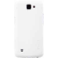 Чехол для телефона Nillkin Super Frosted Shield для LG K4 (белый)