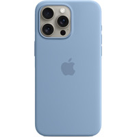 Чехол для телефона Apple MagSafe Silicone Case для iPhone 15 Pro Max (зимний синий)