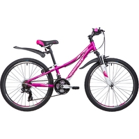 Велосипед Novatrack Katrina 24 (фиолетовый, 2019)