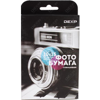 Фотобумага DEXP Deluxe Gloss 10x15 180 г/кв.м. 50 листов [0805541]