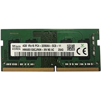 Оперативная память Hynix 4GB DDR4 SODIMM PC4-25600 HMA851S6CJR6N-XN