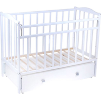Классическая детская кроватка VDK Magico Кр2-04м (белый)