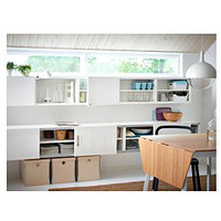 Кухонный стол Ikea ПС 2012 (бамбук/белый) [202.068.06]
