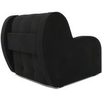 Кресло-кровать Мебель-АРС Аккордеон Барон (велюр, черный НВ-178 17)