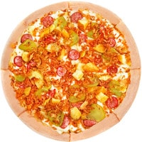 Пицца Domino's Хатняя (сырный борт, средняя)