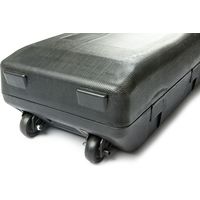 Набор гантелей с грифом для штанги Ametist хромированные в чемодане 50 кг