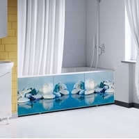 Фронтальный экран под ванну Comfort Alumin 3D Спа 1.7