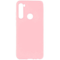 Чехол для телефона Case Matte для Xiaomi Redmi Note 8 2019/2021 (светло-розовый)