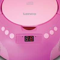 Магнитола Lenco SCD-620PK (розовый)