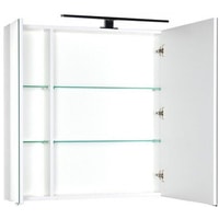  Aquanet Шкаф с зеркалом Эвора 100 00185194 (белый)