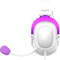 Наушники Havit Gamenote H2002d (белый/фиолетовый)
