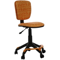 Компьютерное кресло Бюрократ CH-204-F/GIRAFFE (оранжевый)
