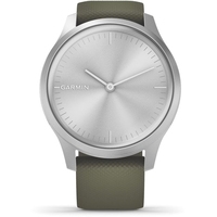 Гибридные умные часы Garmin Vivomove Style (серебристый/зеленый)