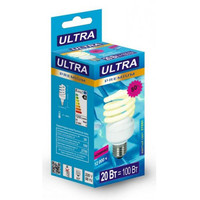Люминесцентная лампа Ultra HFS E27 20 Вт 2700 К [HFS20WE272700]
