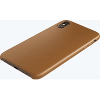 Чехол для телефона uBear Capital Leather Case для iPhone XR (коричневый)