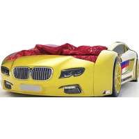 Кровать-машина КарлСон Roadster БМВ 162x80 (желтый)