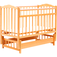 Классическая детская кроватка Bambini М.01.10.11 (натуральный)