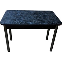 Кухонный стол Solt Молли 3 (костило тёмный/ноги круглые черные)