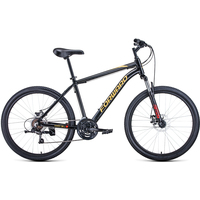 Велосипед Forward Hardi 26 2.1 D р.18 2022 (черный/желтый)