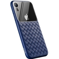 Чехол для телефона Baseus Weaving для iPhone XR (синий)